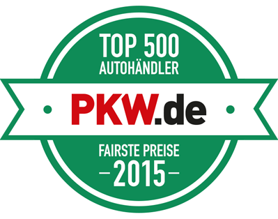 TOP 500 AUTOHANDLER PKW.DE FAIRSTE PREISE 2015